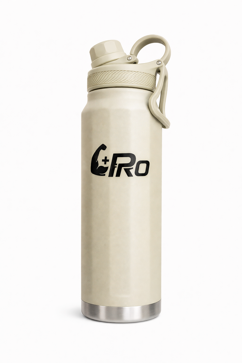 +PRO SteelFlow – Botella deportiva aislada